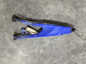 706204103 Used Can-Am MAverick X3 UTV Right Side Upper A-Arm 72″Royal Blue In Color.