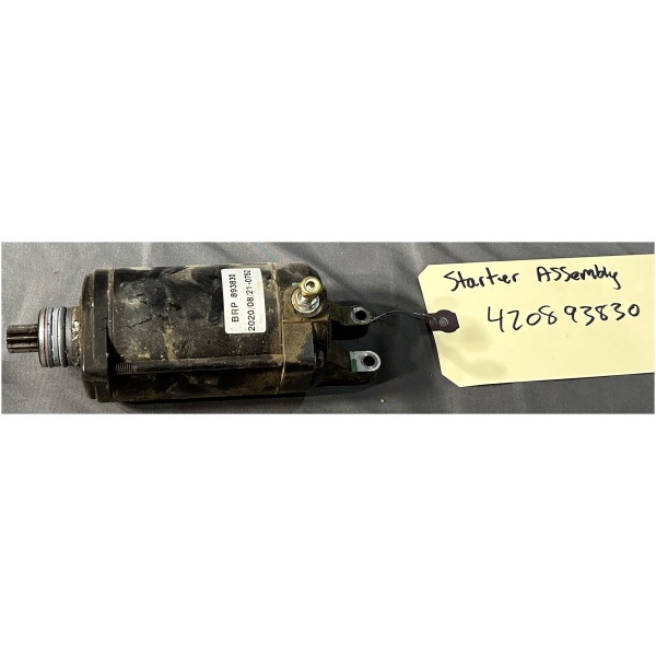 Used Can-Am Maverick X3 UTV Starter Assembly Part # 420893830