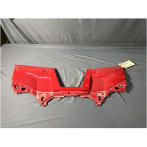 61310-HL6-A00 Used Honda Talon UTV Center Hood Cover Plastic Panel- Red In Color