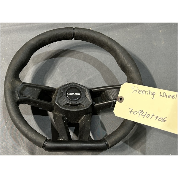 Used Can-AM Maverick X3 UTV Steering Wheel Part # 709401706