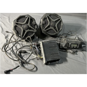 SSV Stero Used Honda Talon UTV 2019 Ssv Stereo- Two Speakers/Pods Amp &Source Unit.