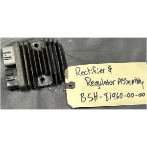 B5H-81960-00-00 Used Yamaha YXZ UTV Rectifier & Regulator Assembly