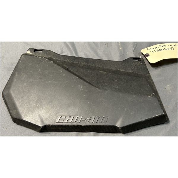 Used Can-Am Maverick X3 UTV Glove Box Cover Kit (Lid) Part # 715004067