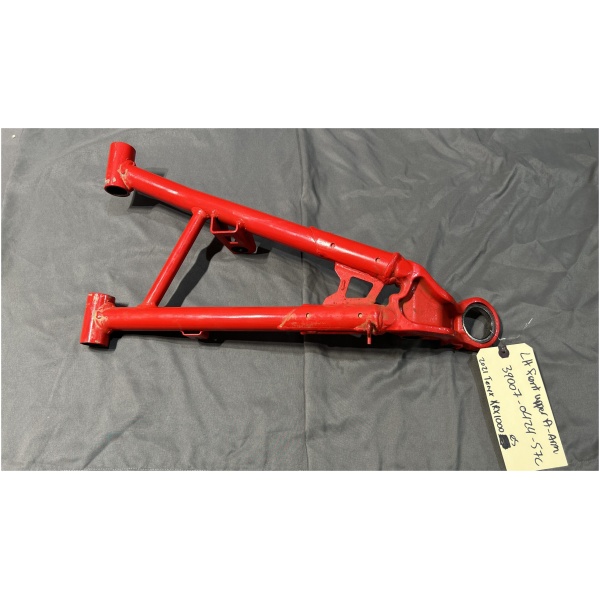 Used Kawasaki KRX UTV Left Front Upper A-Arm ( Red) Part # 39007-0424-57C