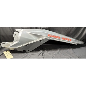 705012468 Used Can-Am Maverick X3 UTV Left Side Rear Fender ( Hyper Silver)