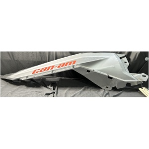 705012469 Used Can-Am Maverick X3 UTV Right Side Rear Fender ( Hyper Silver)